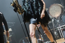 PJ Harvey live on stage at Alcatraz
